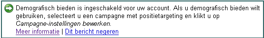 Demografisch Bieden